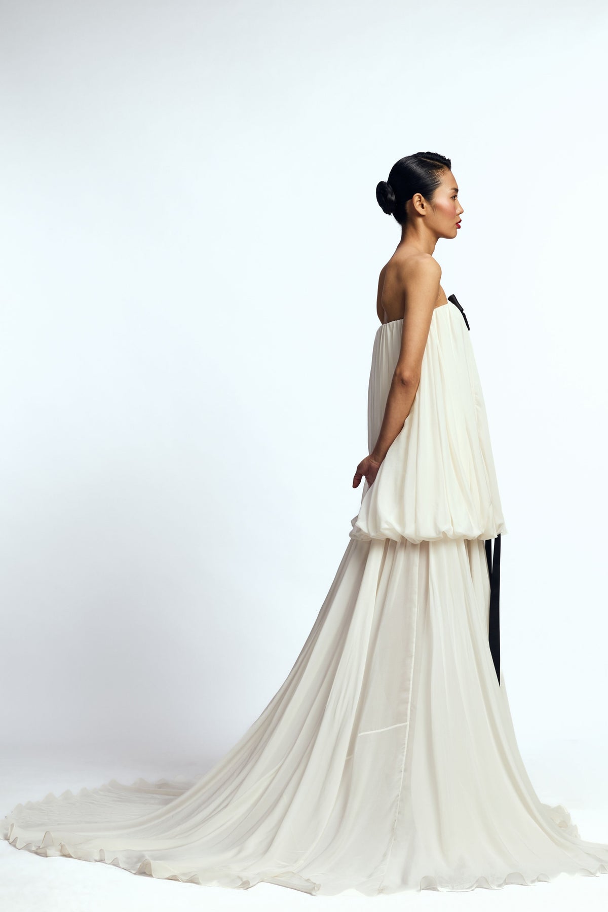 Strapless Balloon Gown