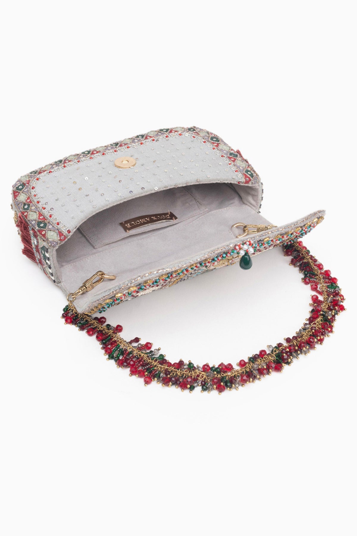 Noor Clutch – Silver