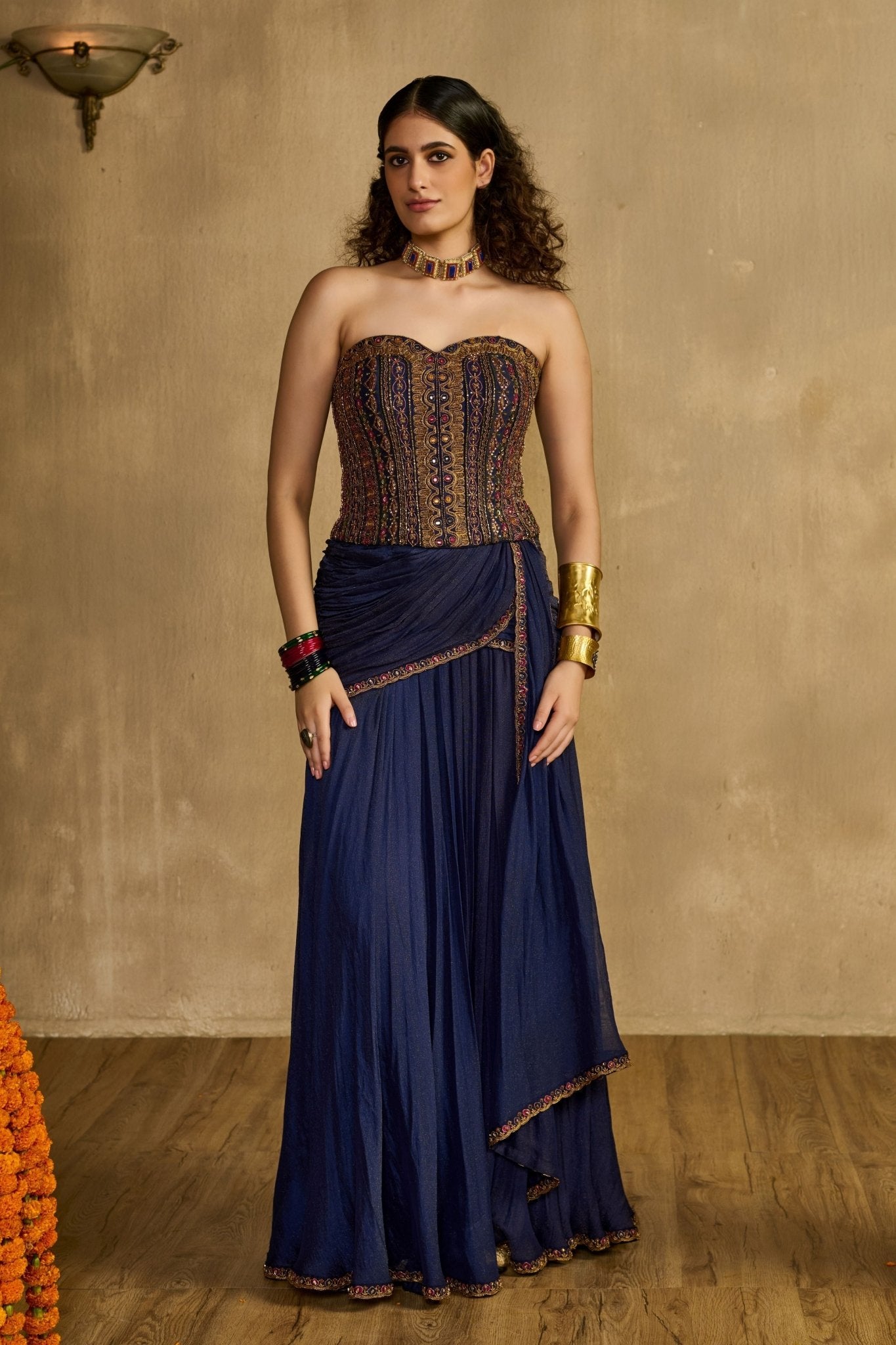 Saanjh Midnight Co - ord Set - Reeti Arneja - Elahe