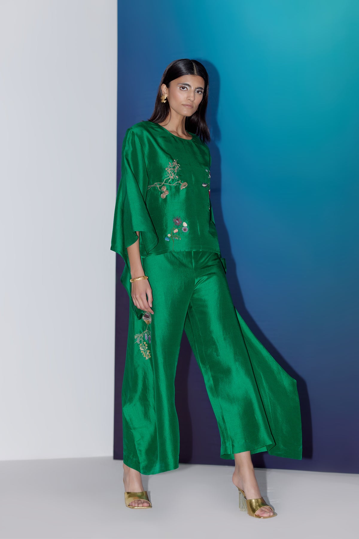 Floret Green Co-Ords Set