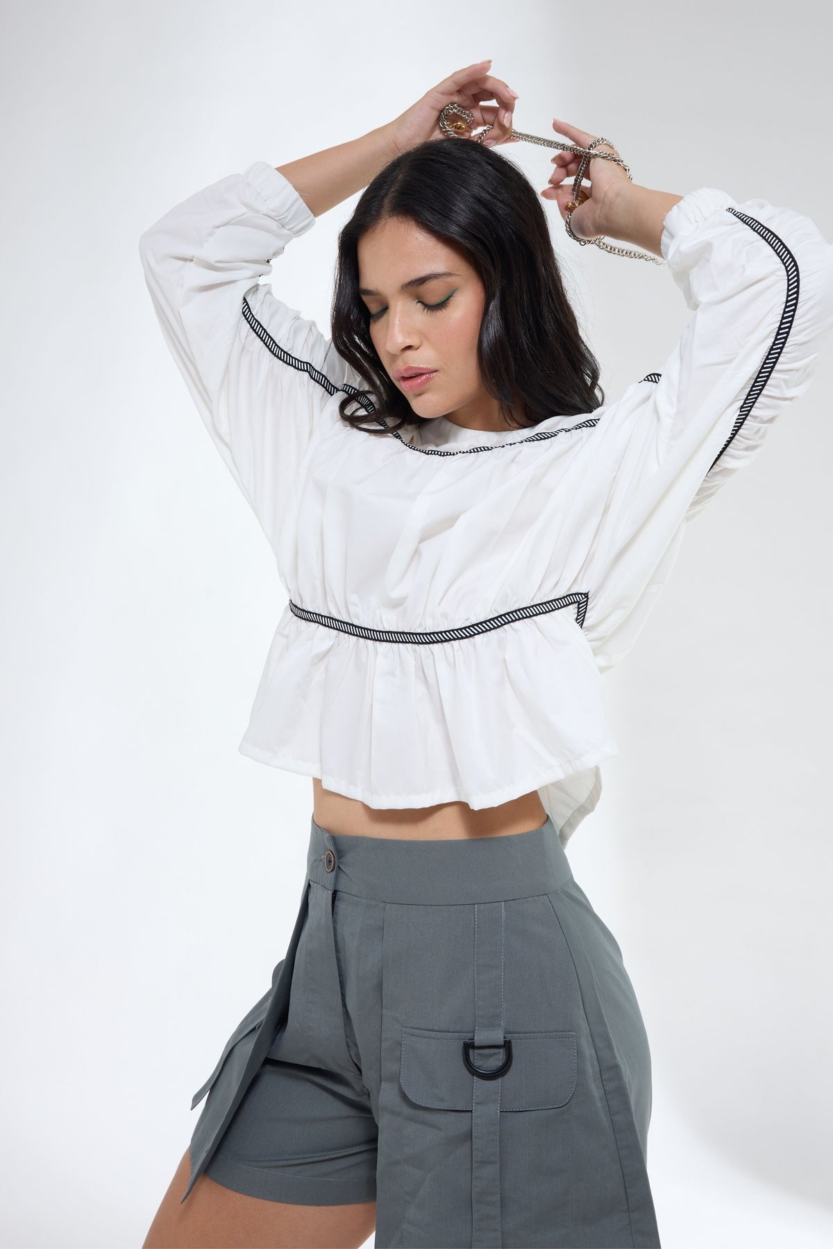 Gather White Top