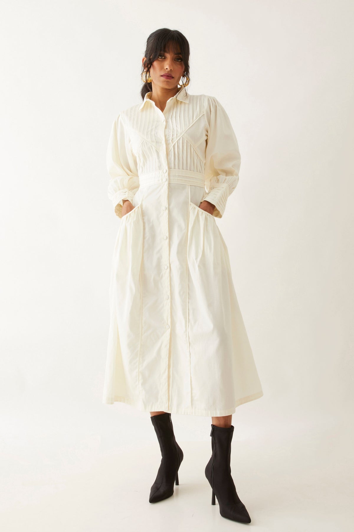 Noah Off White Dress