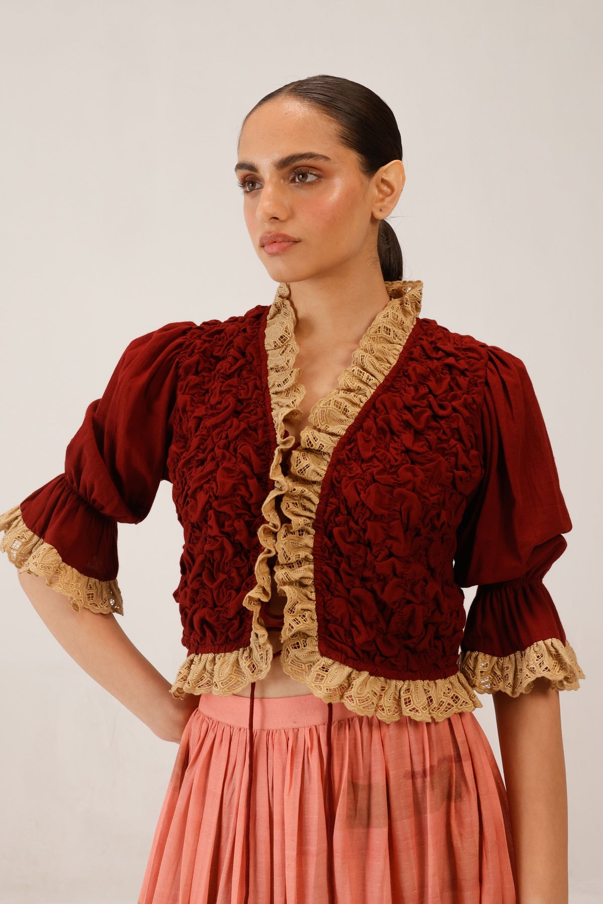 Rooshed Blouse
