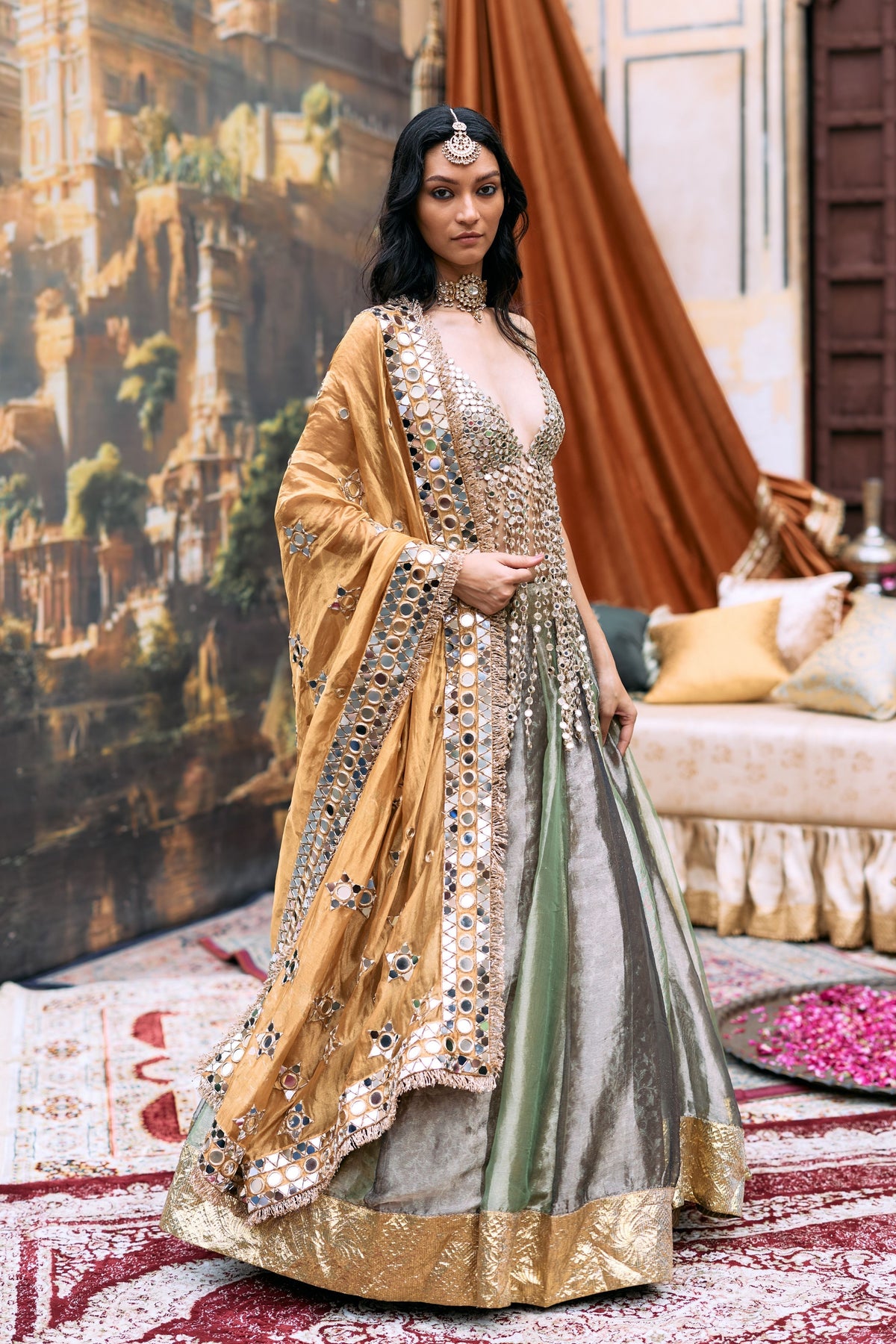 Black Harini Lehenga Set