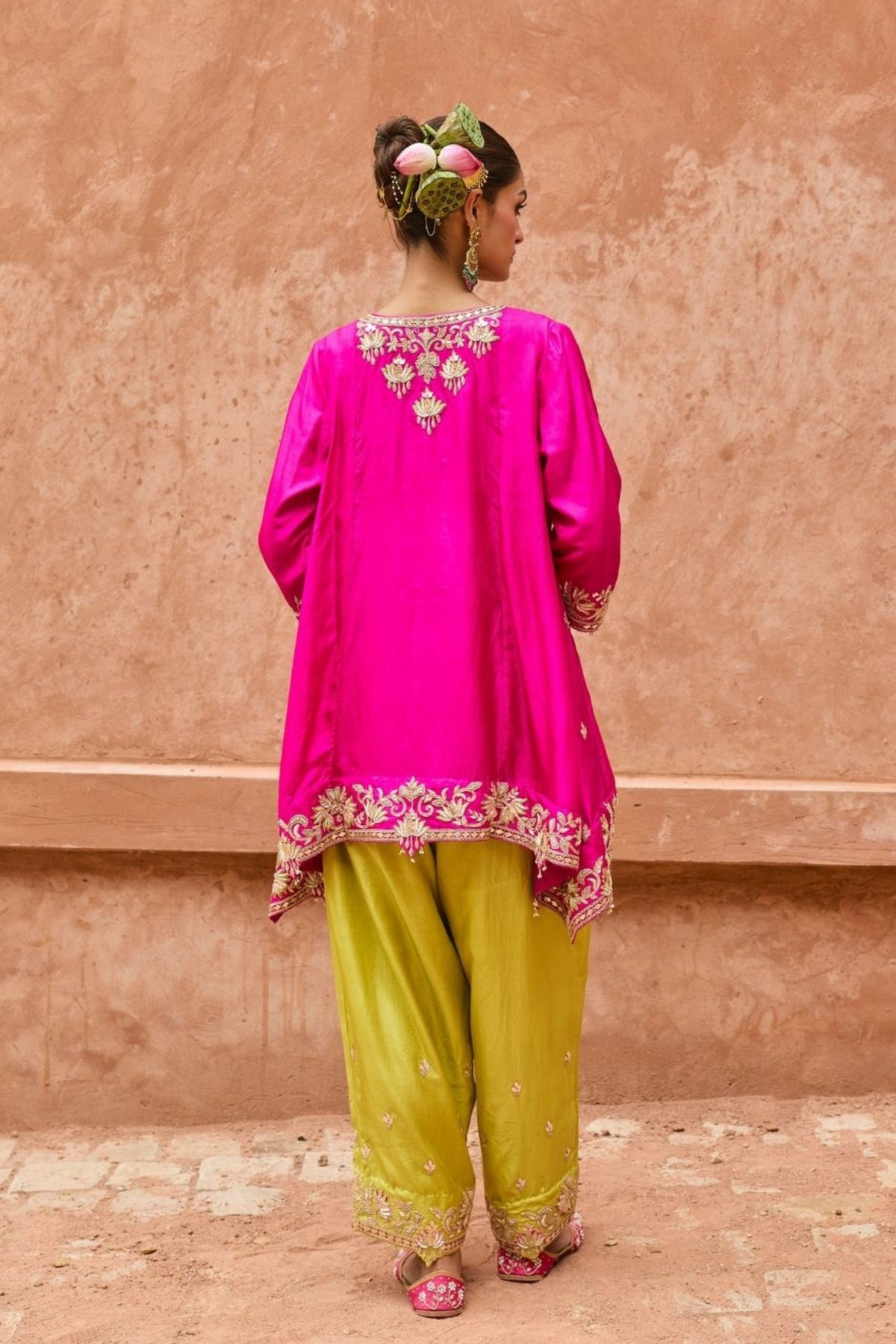 Heer Pink Tunic Set