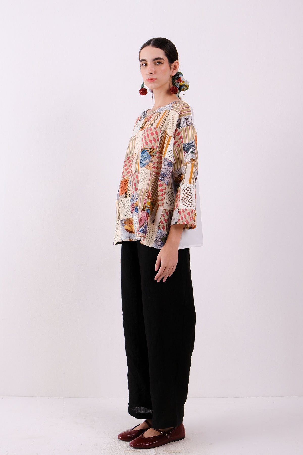 Sofia Patchwork Top