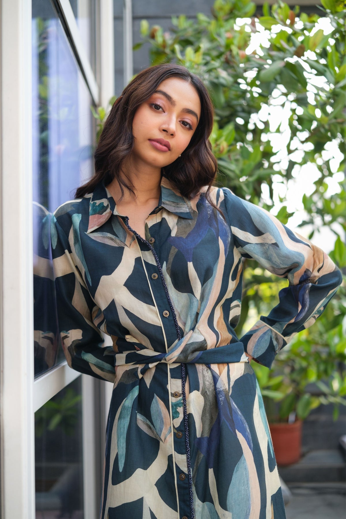 Floral Tie Dress