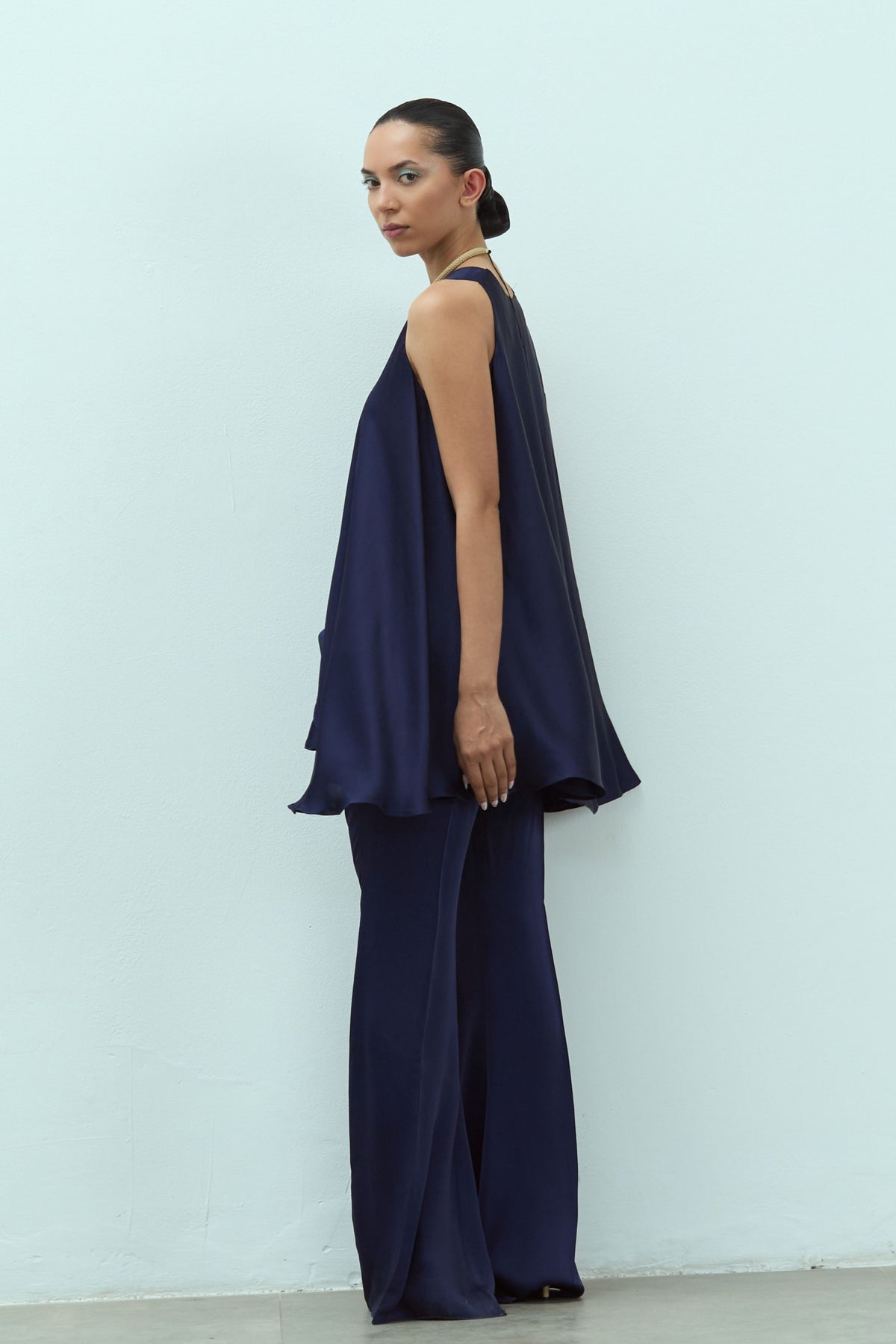 Navy Dahlia Set