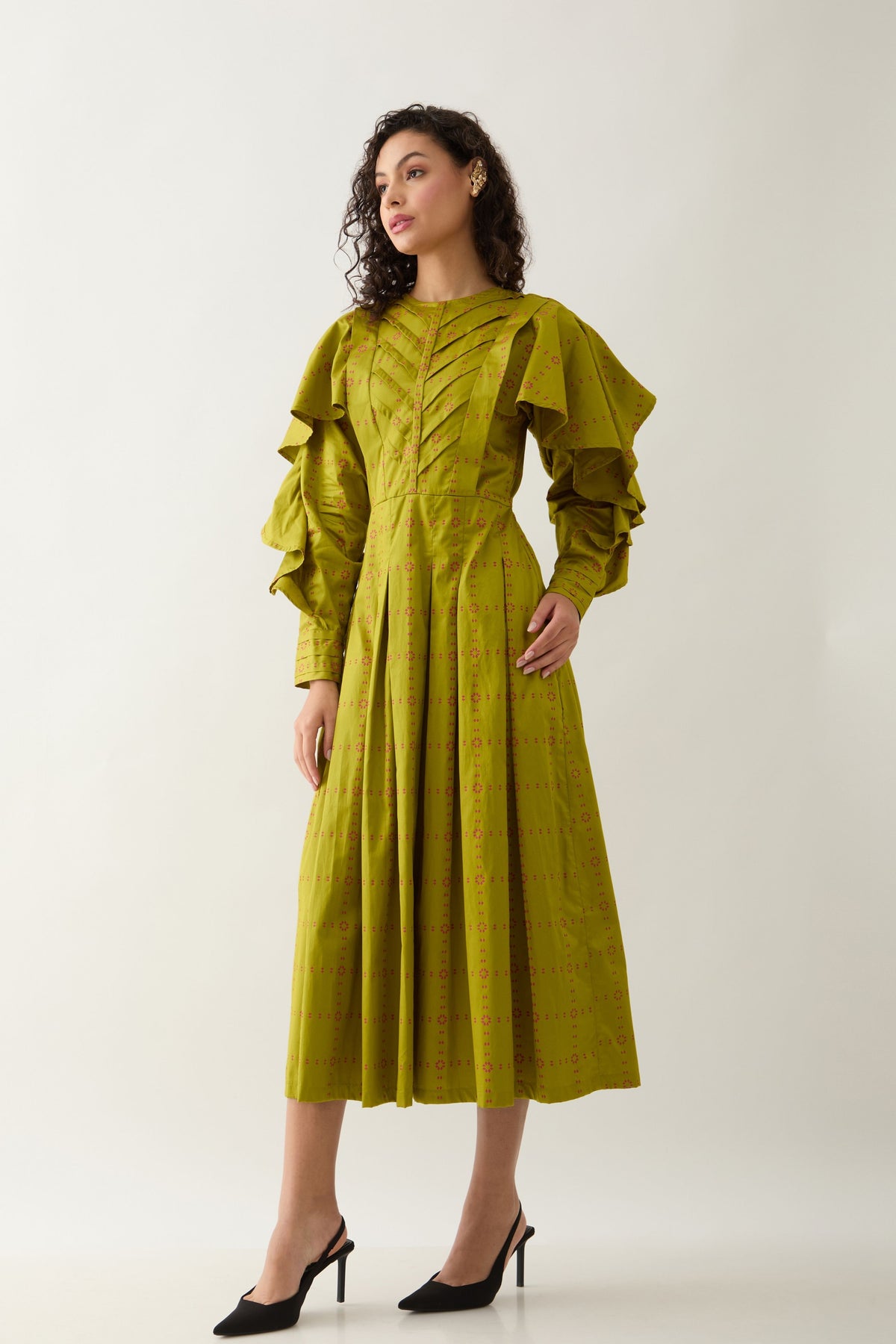Ronita Leaf Dress