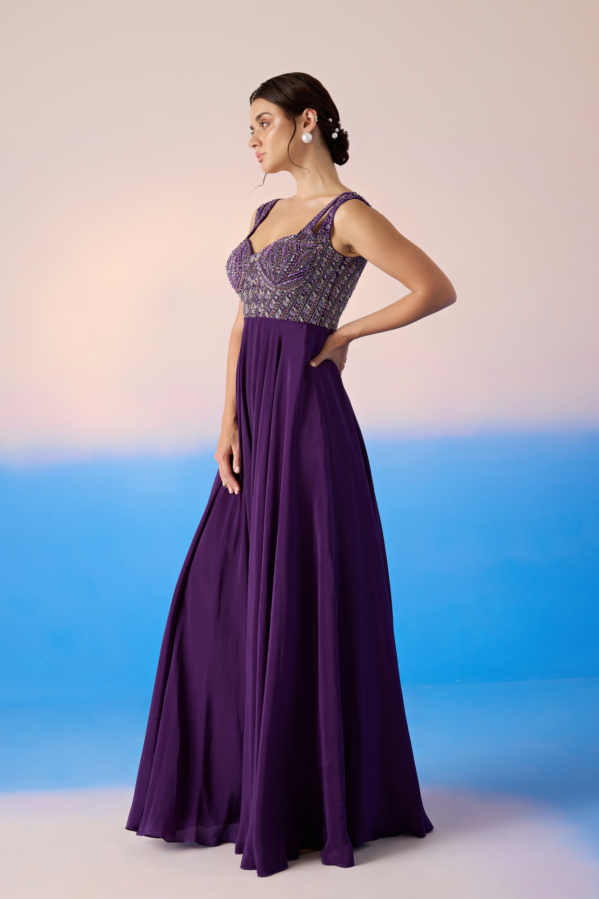 Midnight Purple Jumpsuit