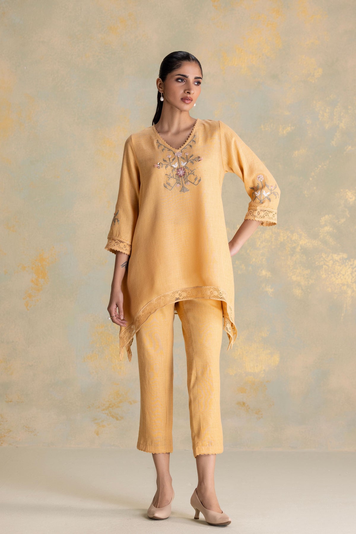 Candlelit Cashew Talia Top