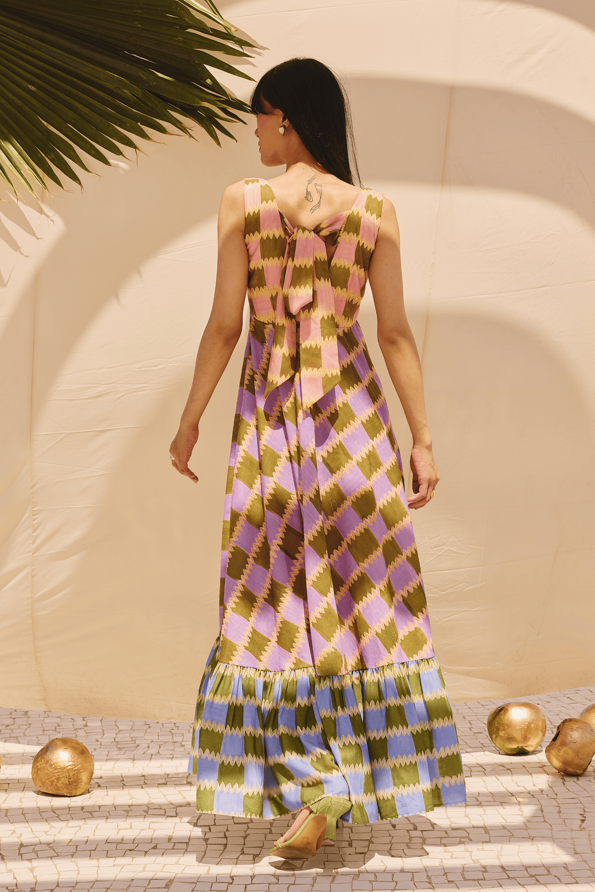 Crazy Checks Dress