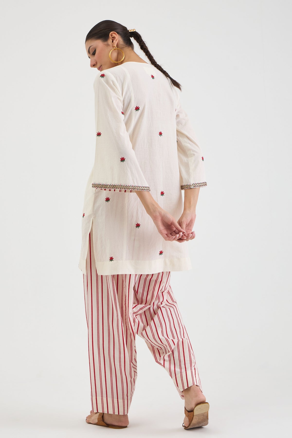 Lotus Short Kurta Set