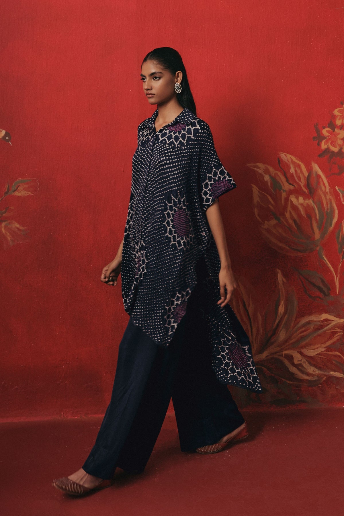 Oversize Indigo Set