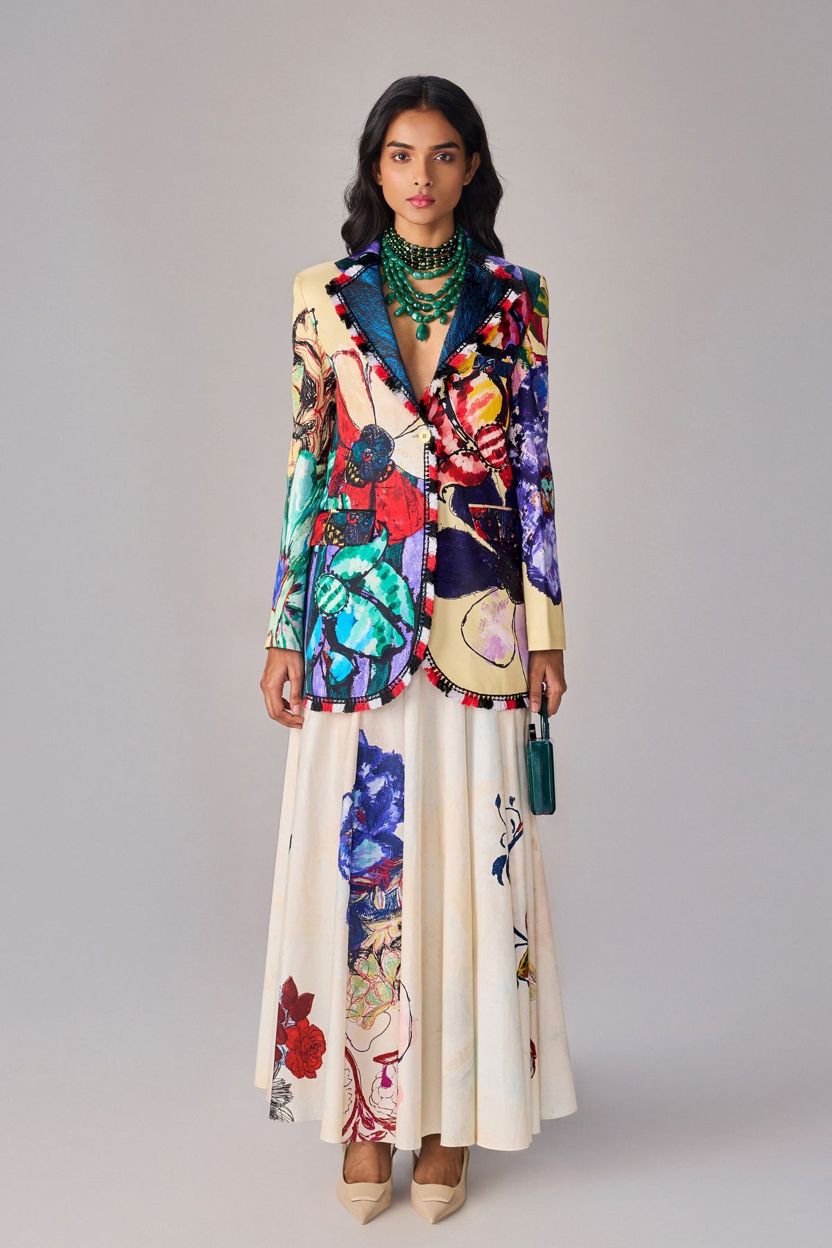 Vintage Block Jane Maxi Skirt