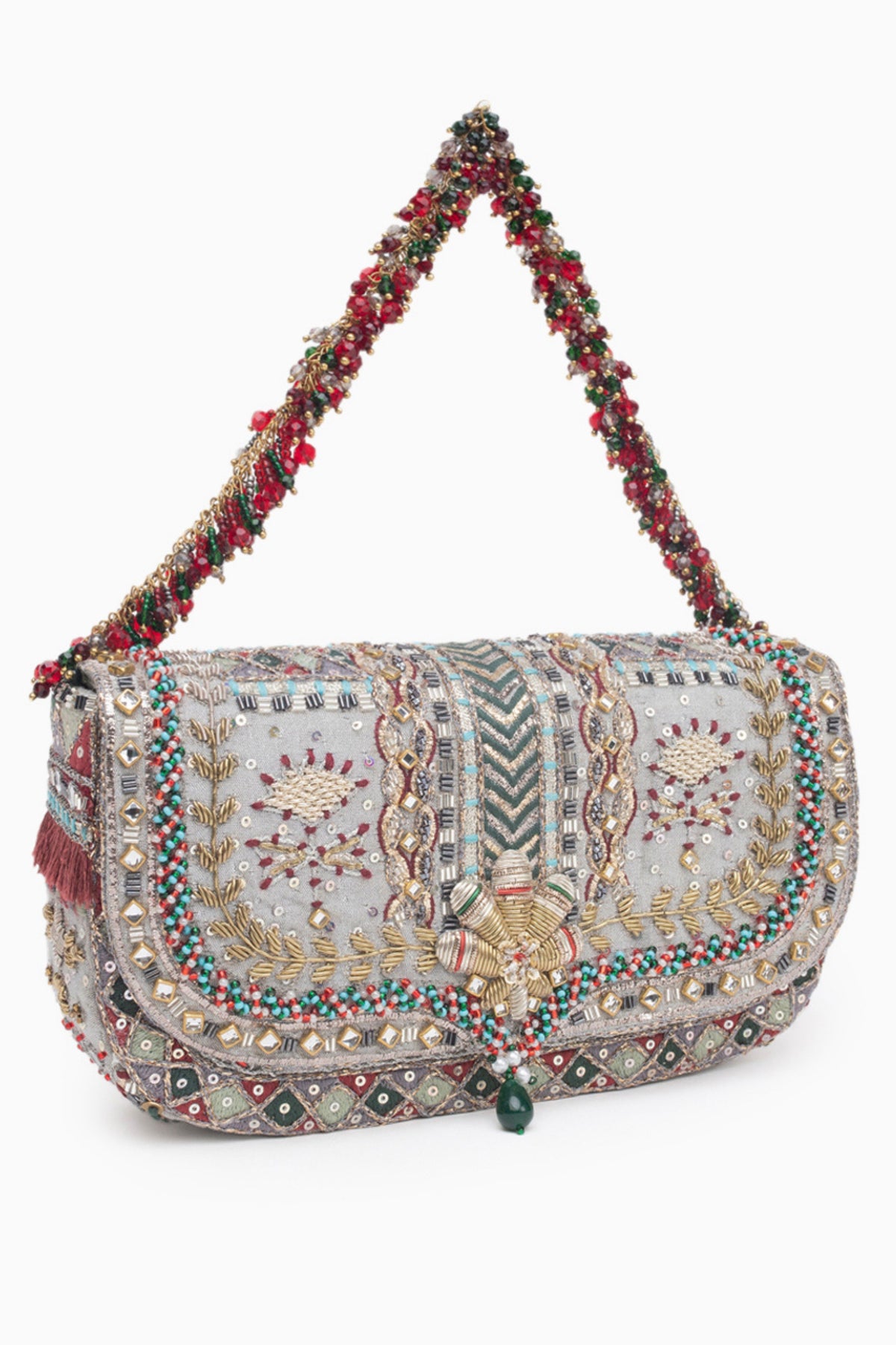 Noor Clutch – Silver