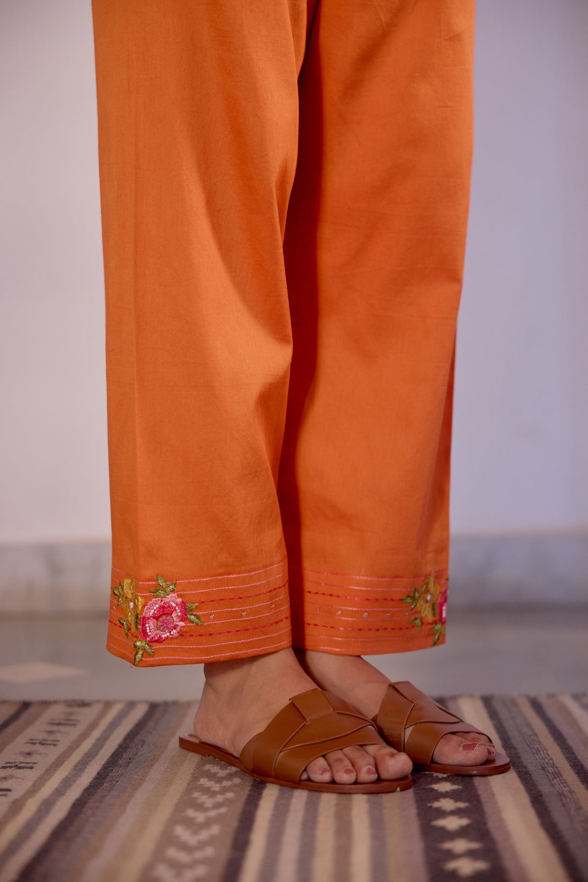 Orange Bloom & Sky Cord Set