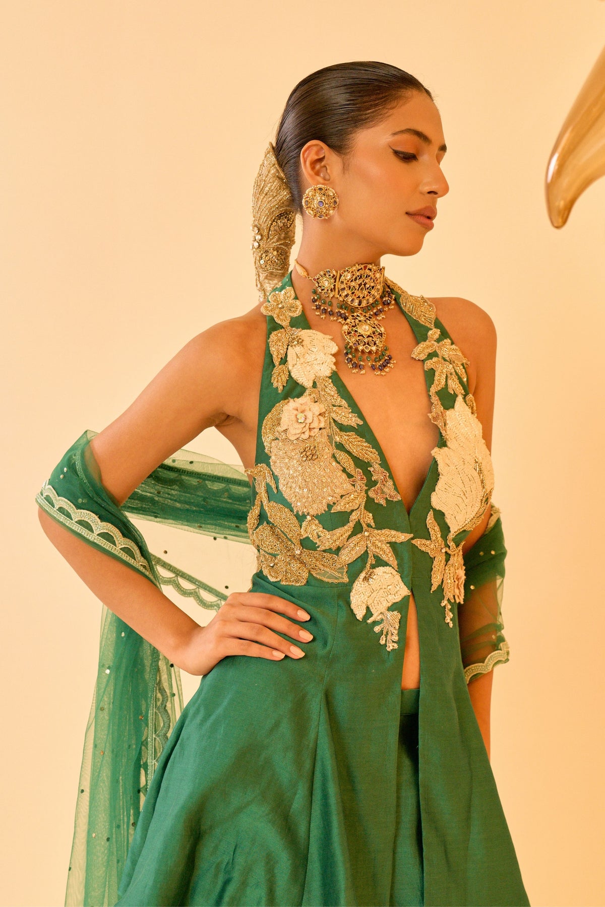 Verdant Sharara Set