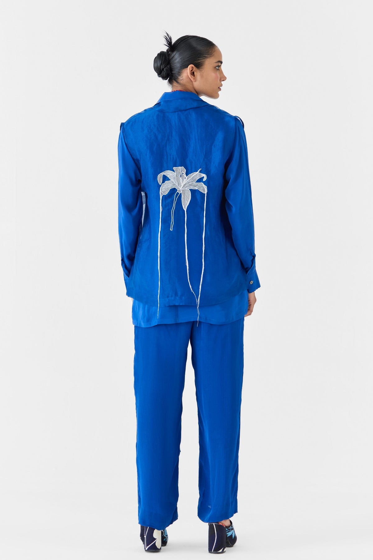 Indigo Shirt and Trousers