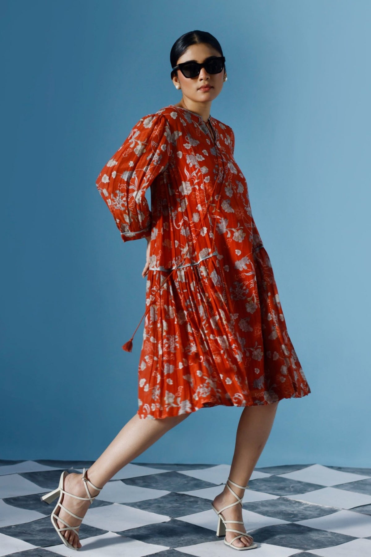 Sofia Dress In Red