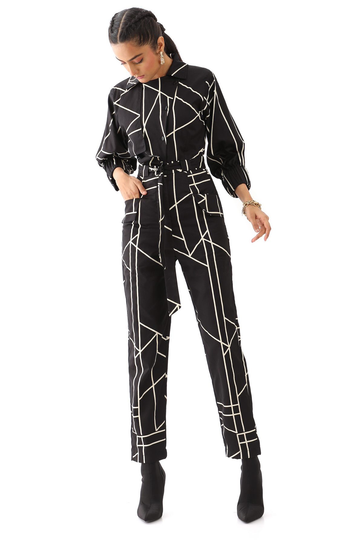 Mura - Black Jumpsuit