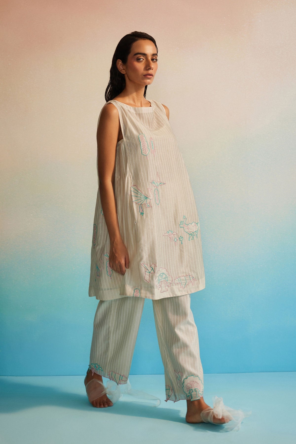 Hiroko Pleated Co-ord Set
