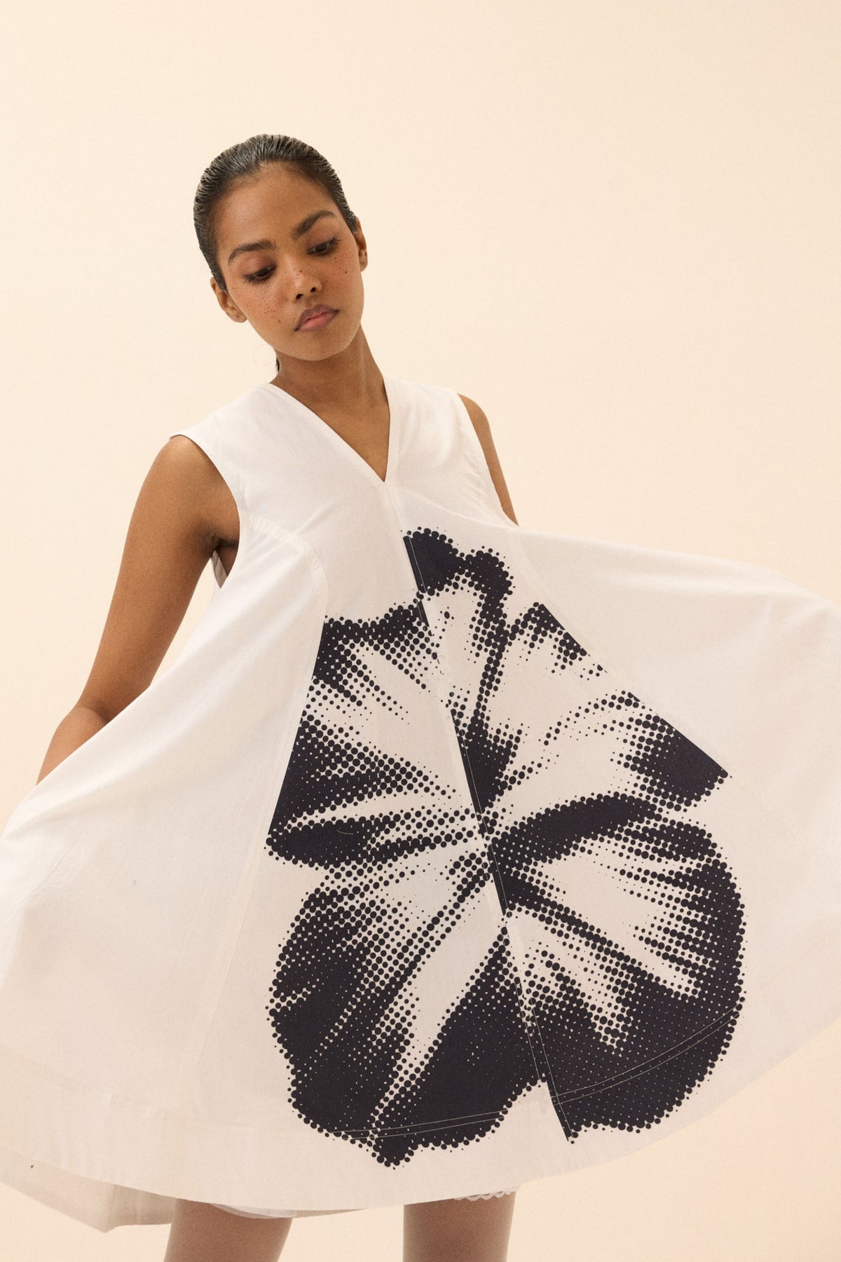 Ice Petunia Dress