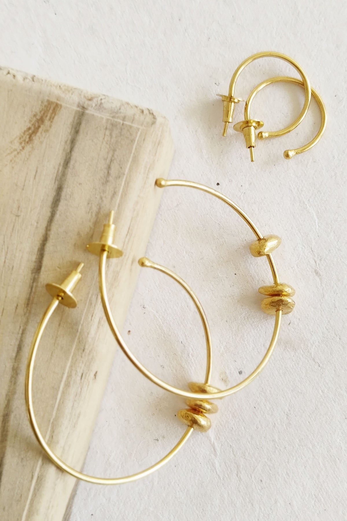 Alen Golden Earrings Set