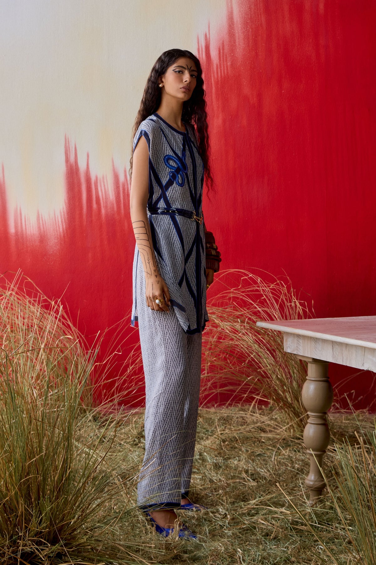 Yunnan Snake Print Cover Up