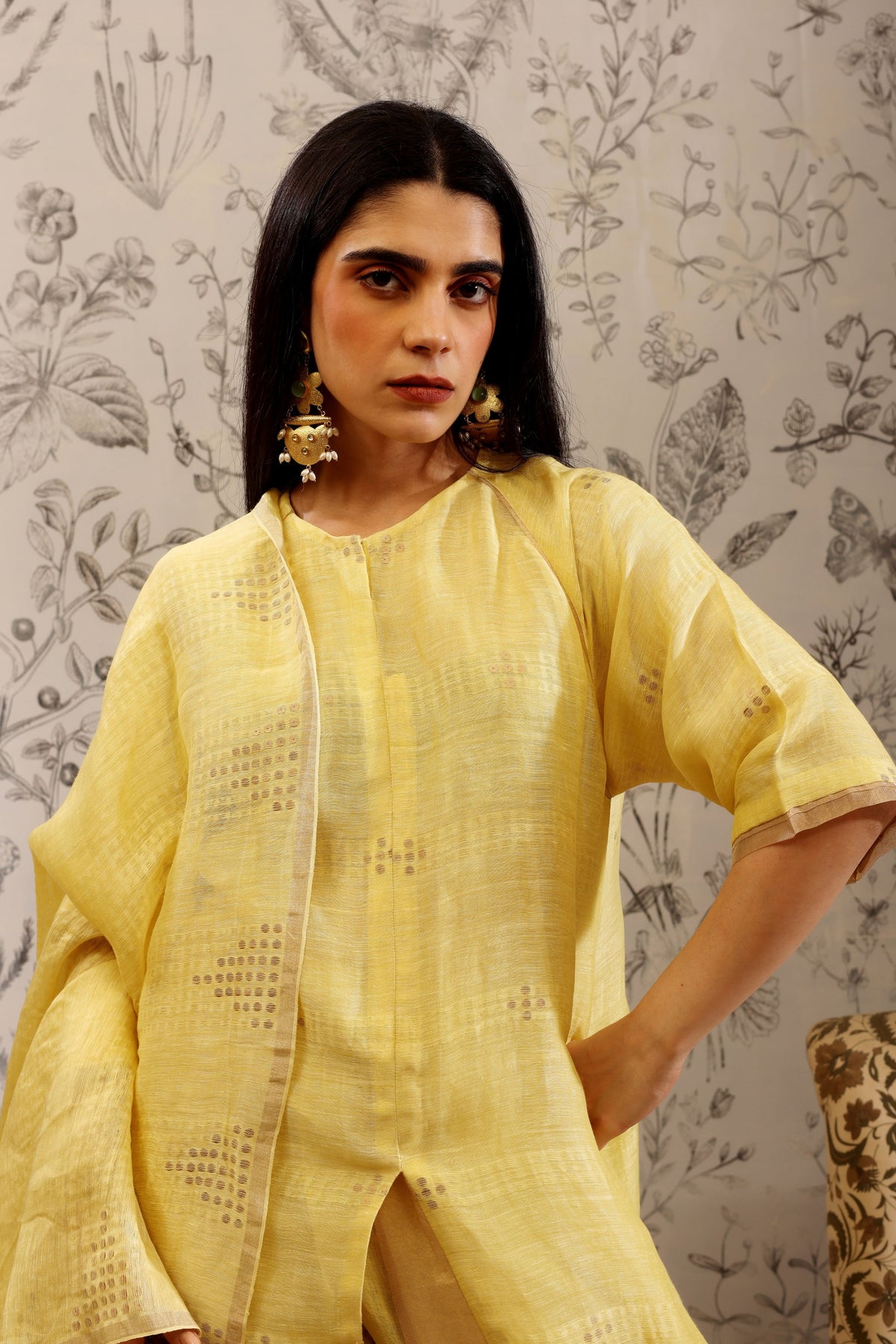 Piyusha Yellow Kurta Set