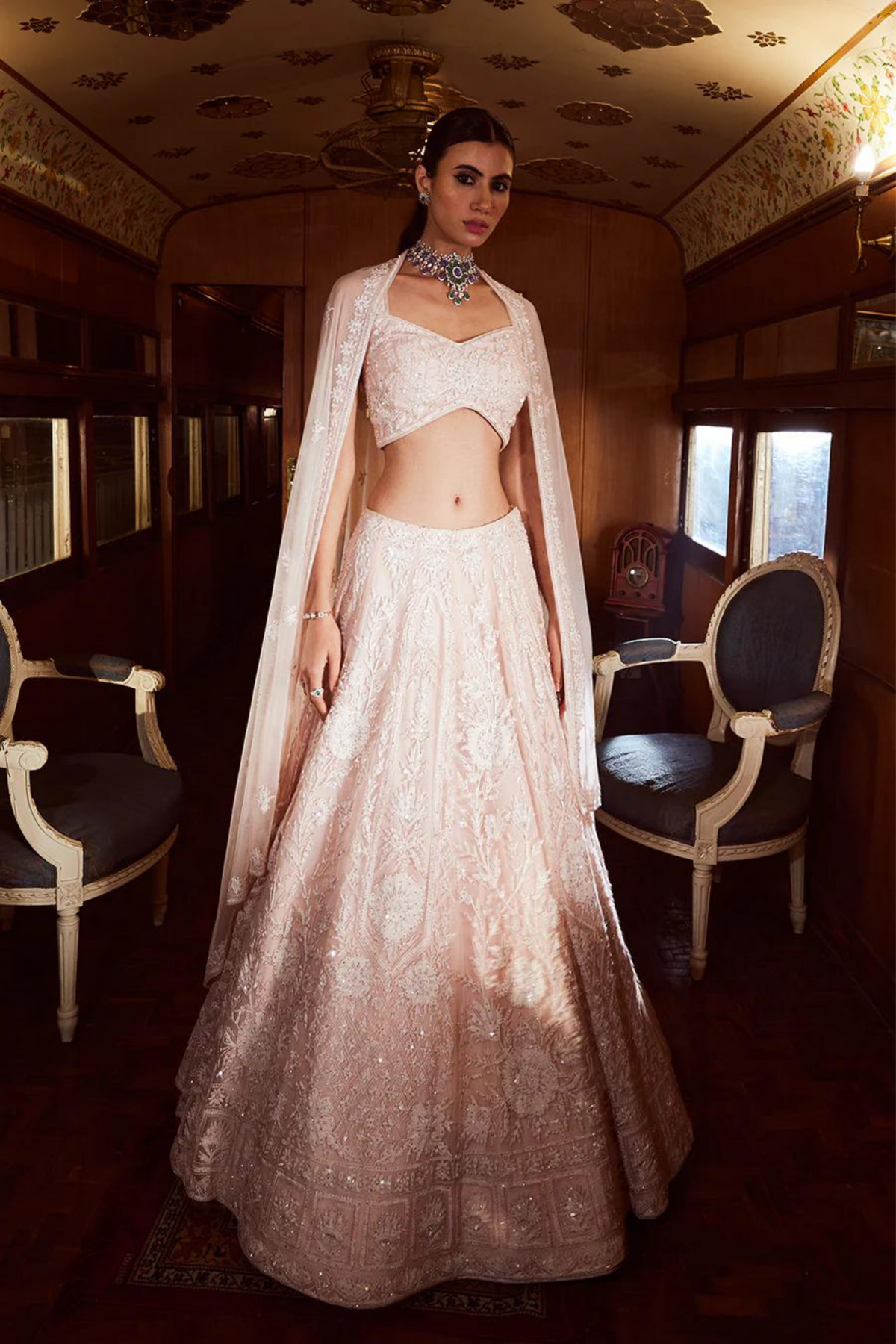 Virtue Ice Pink Lehenga