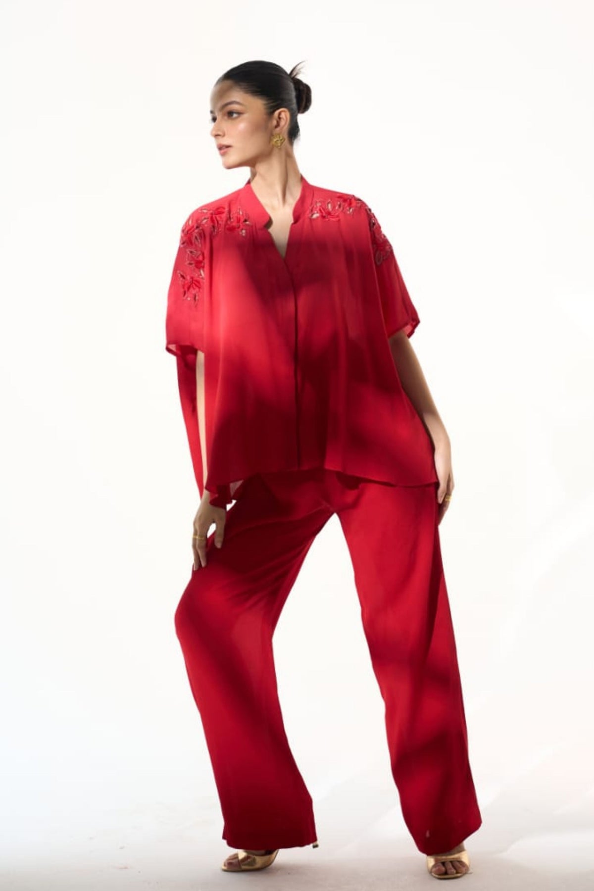 Ruby Kaftan Set