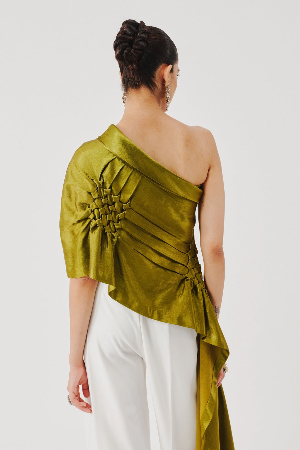 Pisa Olive Green Top