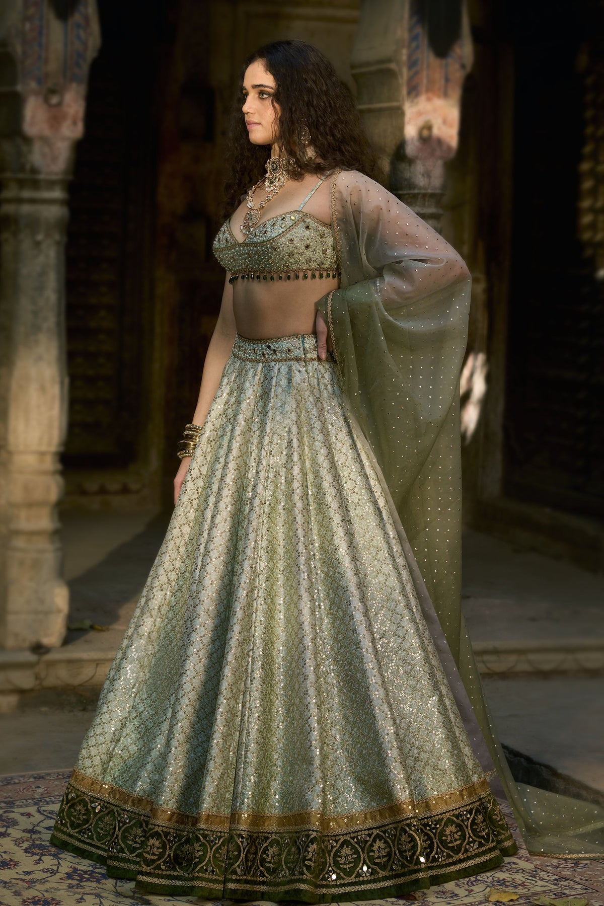 Nizam Lehenga Set