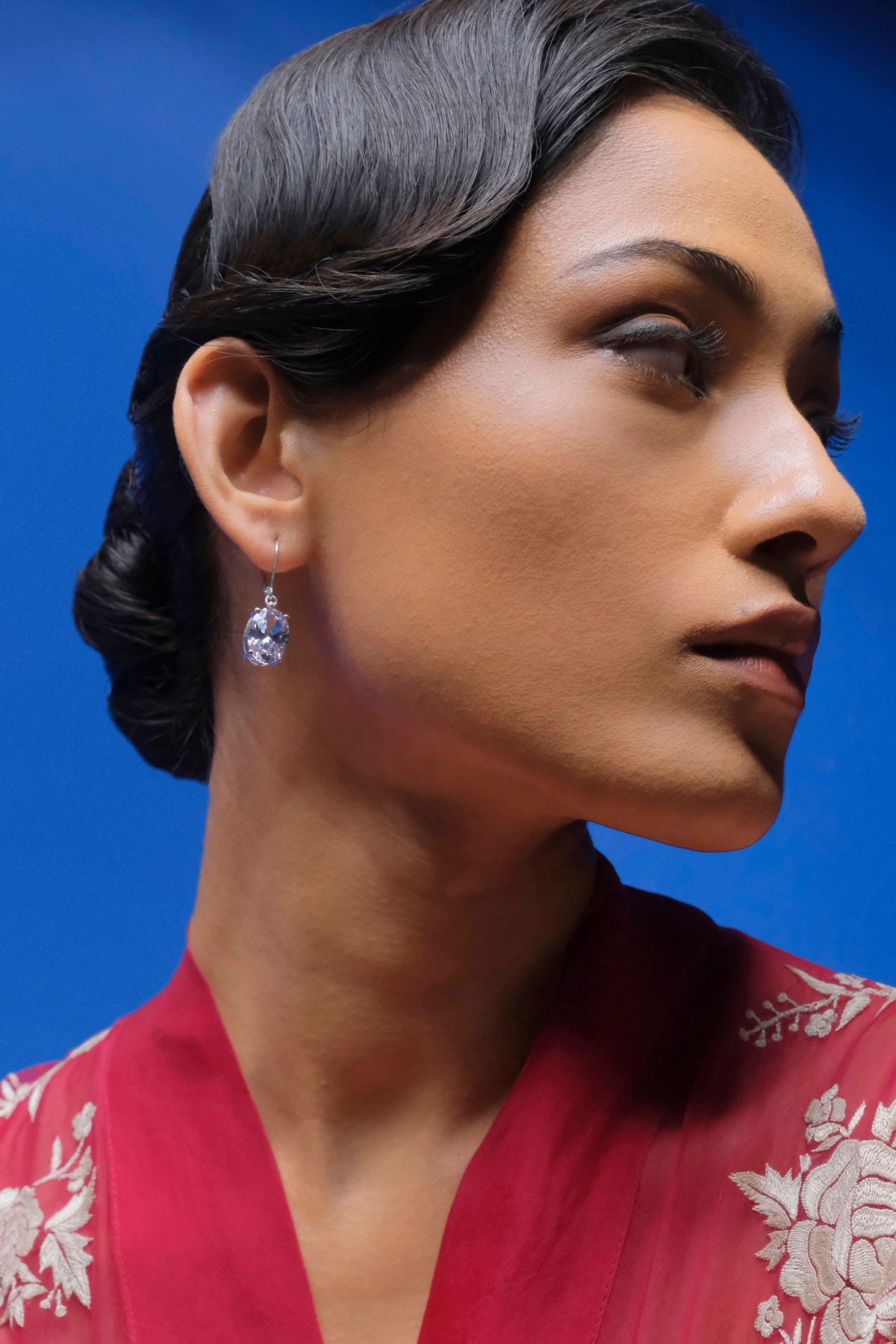 Lilian White Earrings