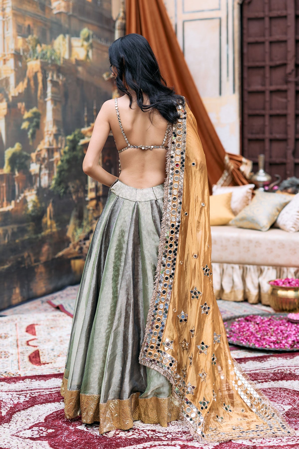 Black Harini Lehenga Set
