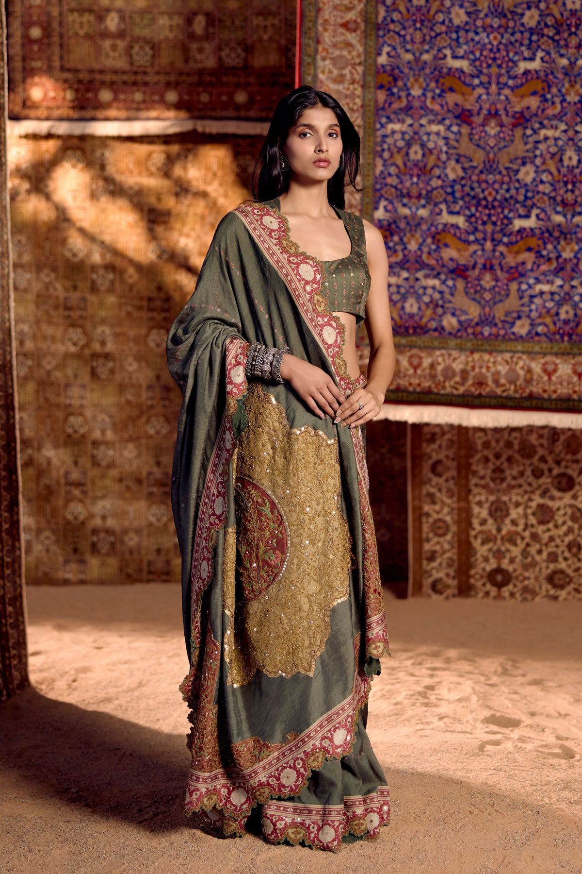Noorzaar Saree Set