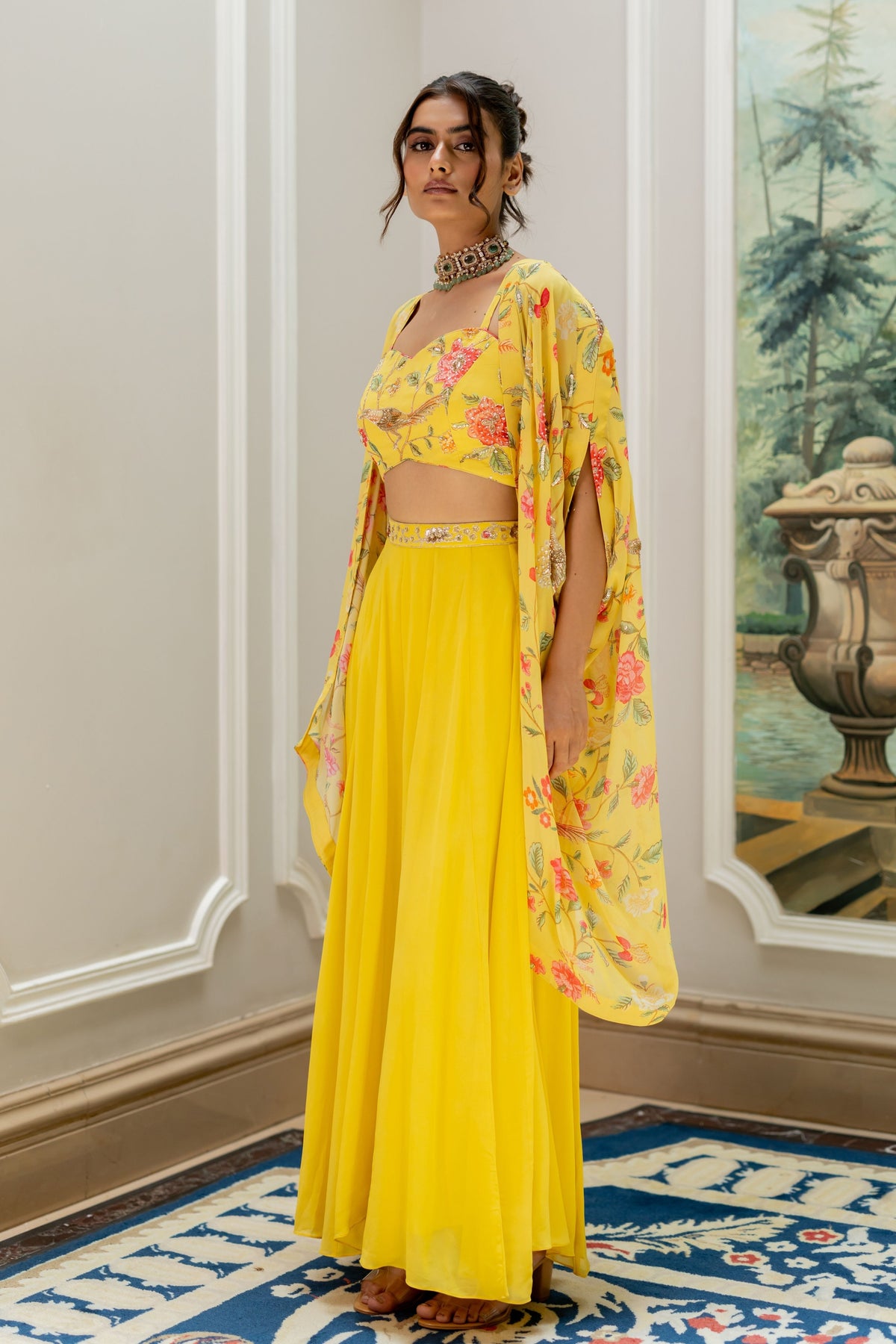 Shelly Yellow Jacket Set