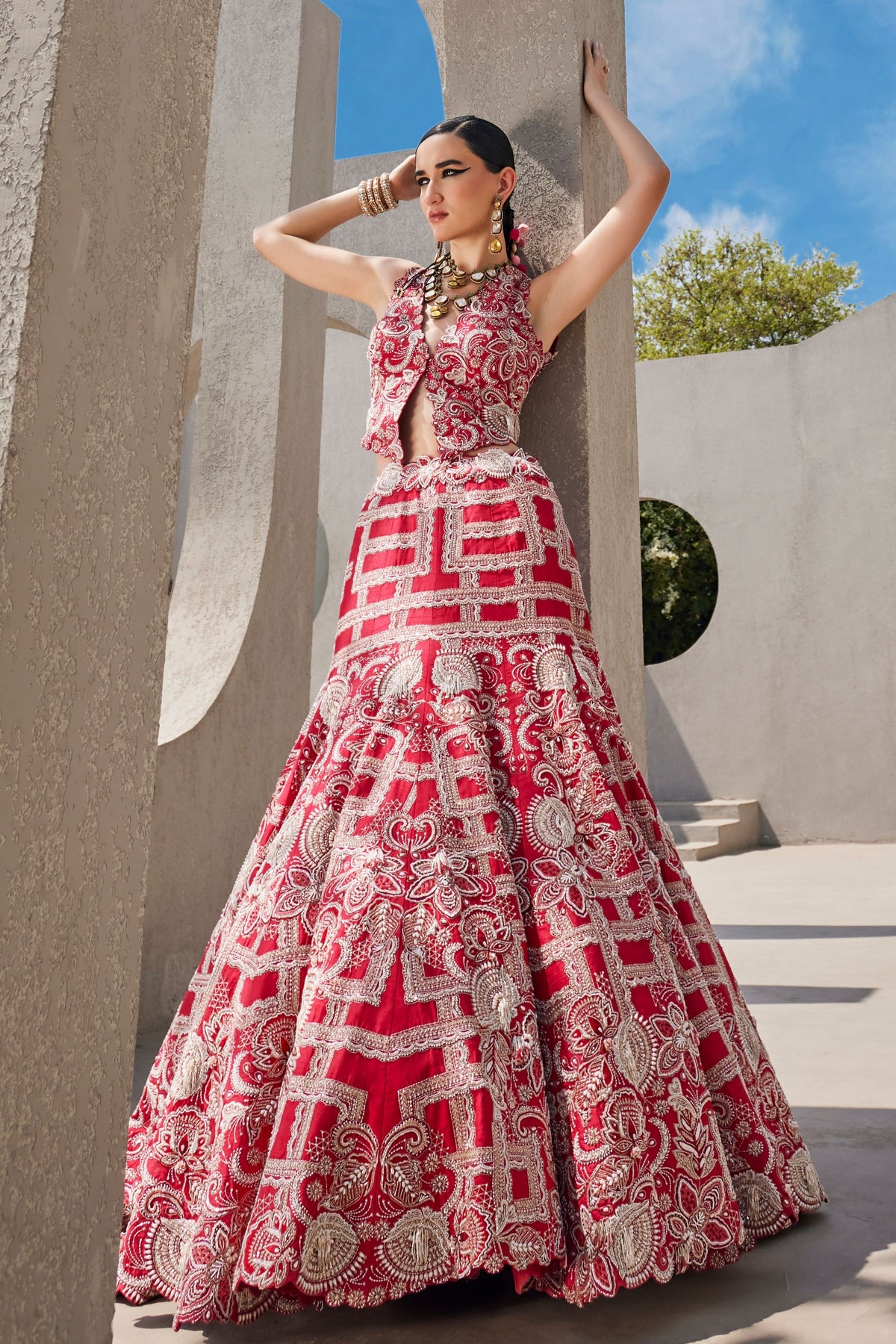 Zhara Lehenga Set