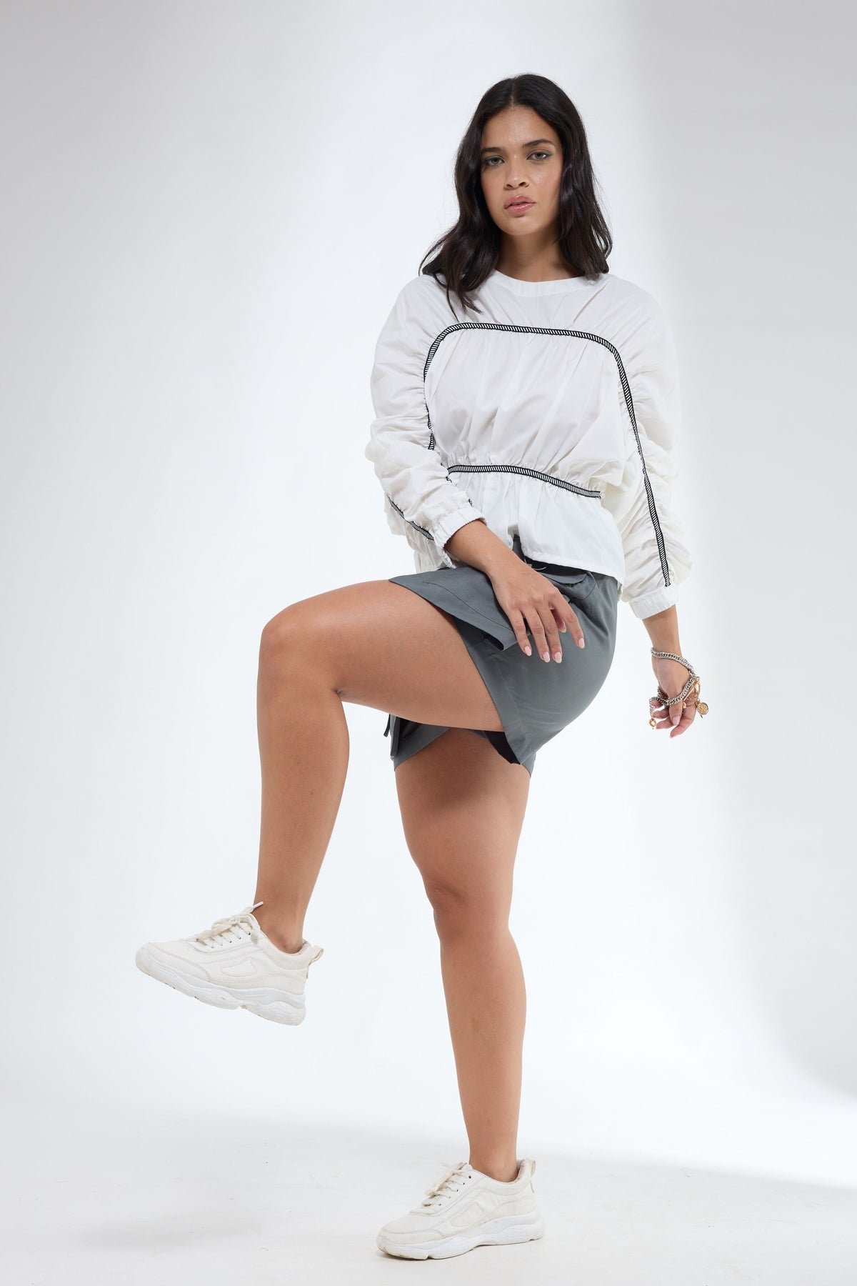 Gather White Top