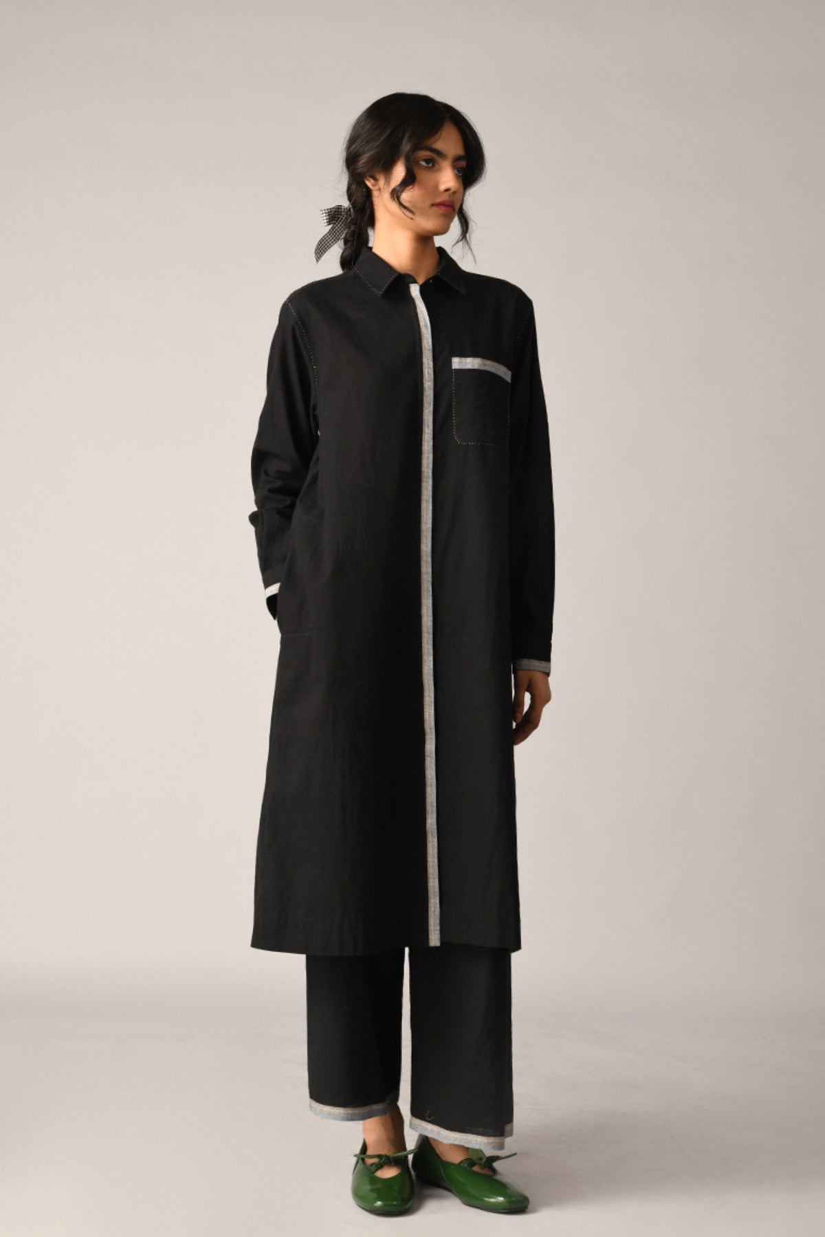 Grandiflora Front Open Tunic