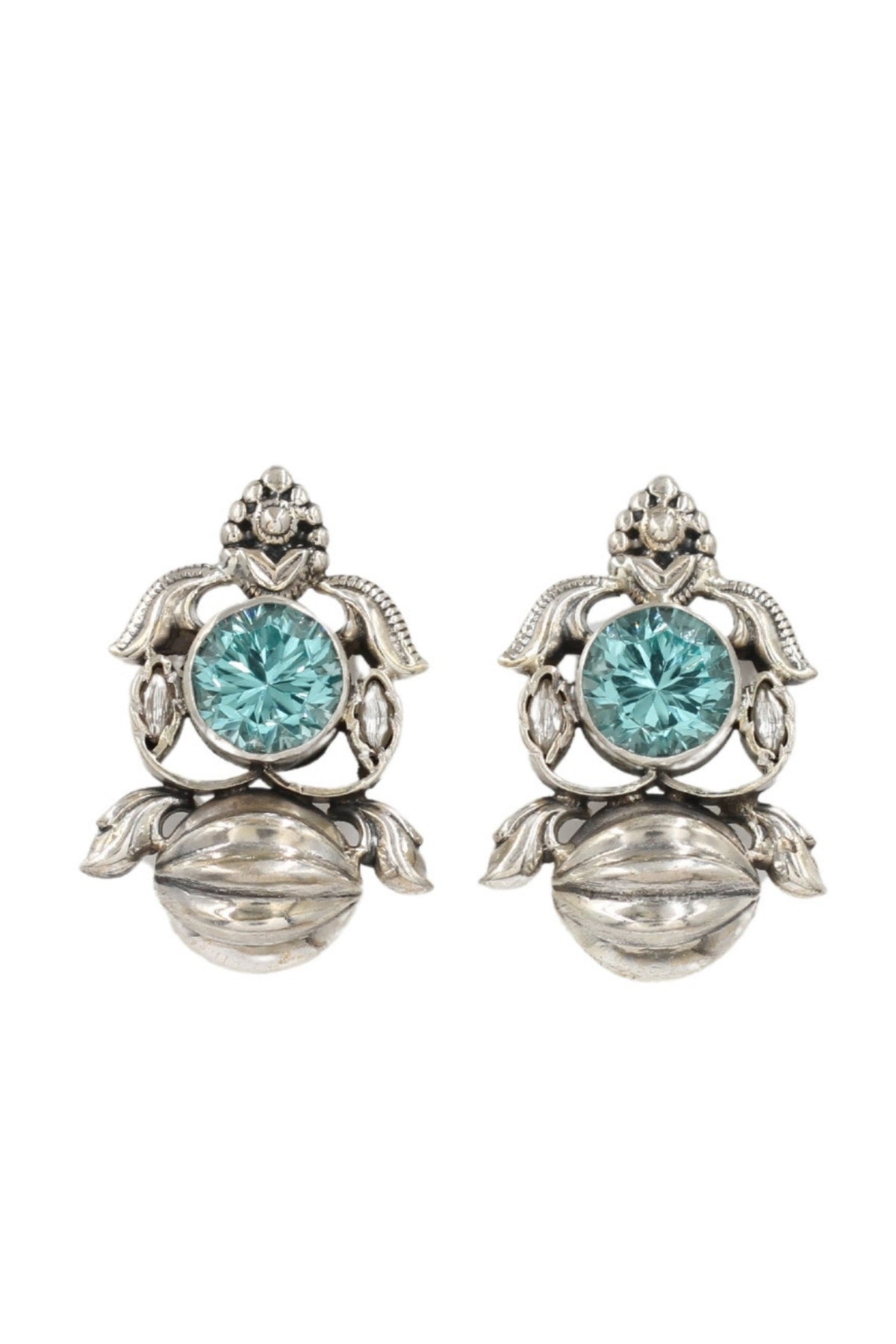 Artisan Craftsmanship Silver Earrings
