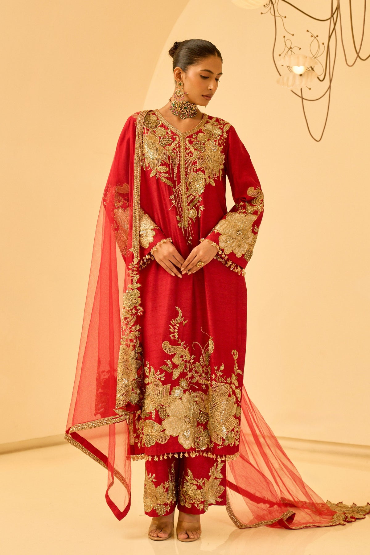 Floral Kurta Set