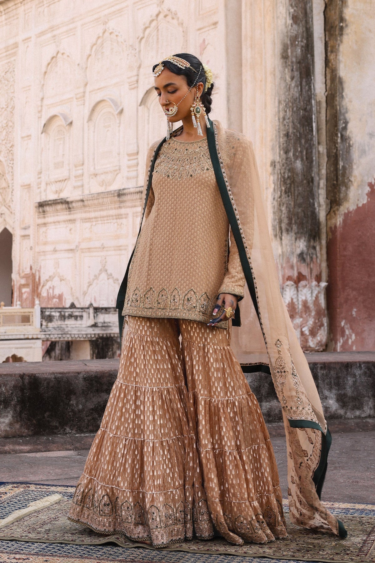Noor Mahal Sharara Set