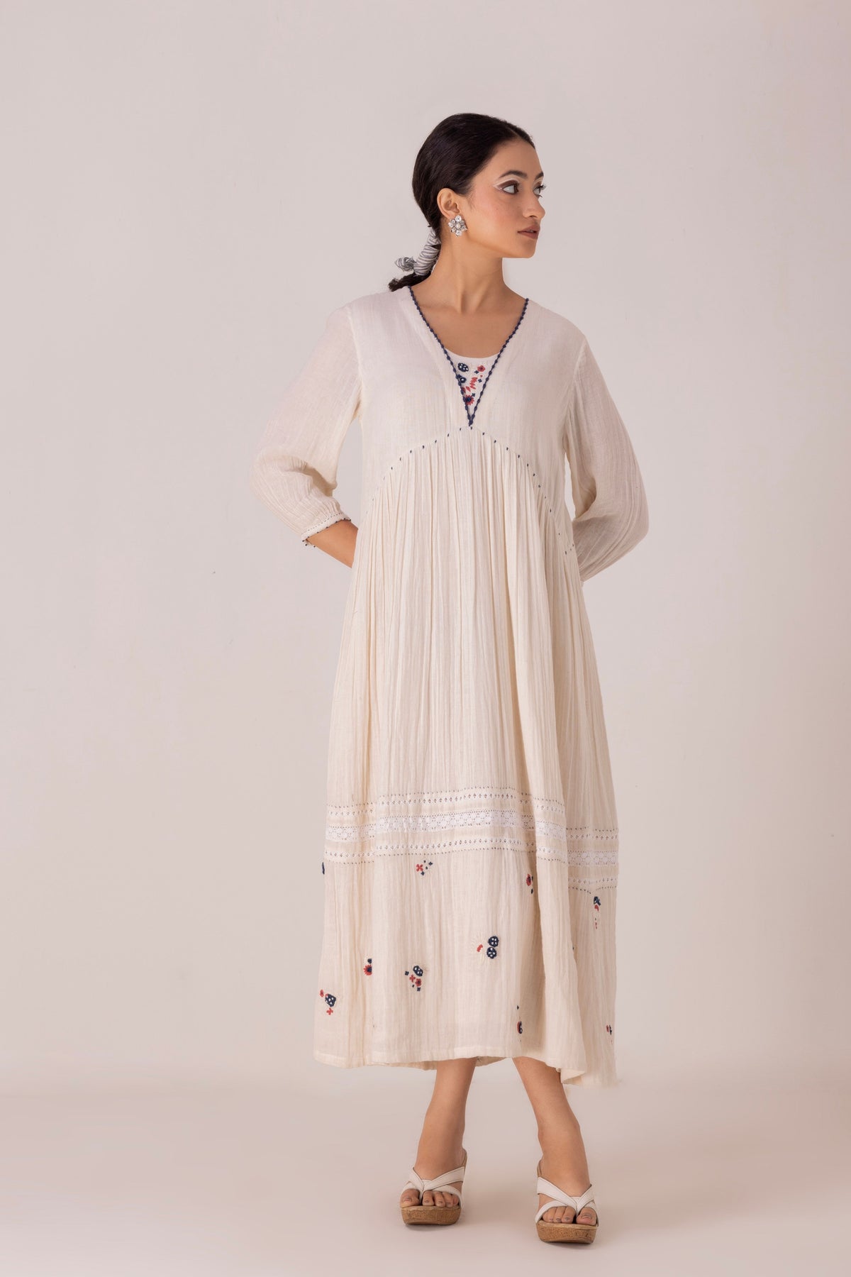 Urvi Off White Dress