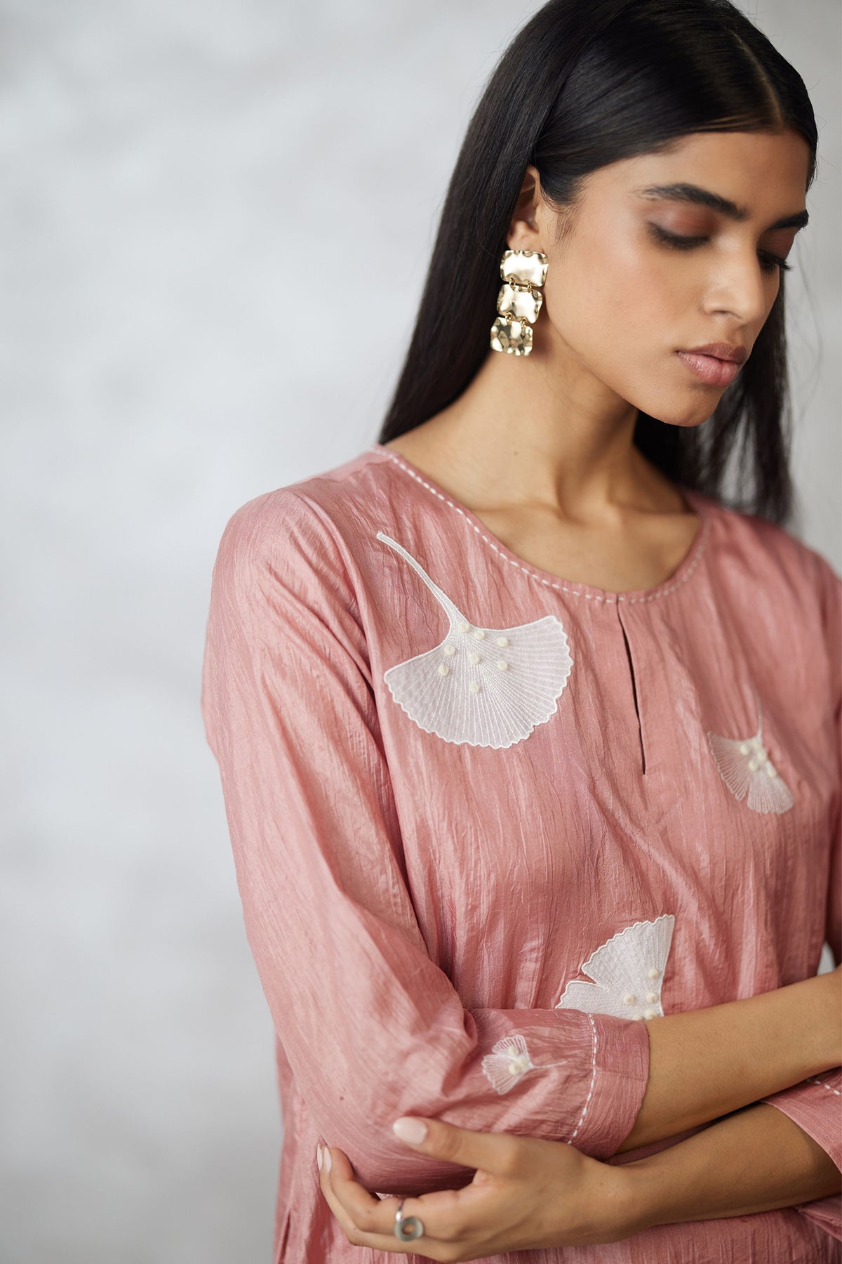 Old Rose Straight Kurta