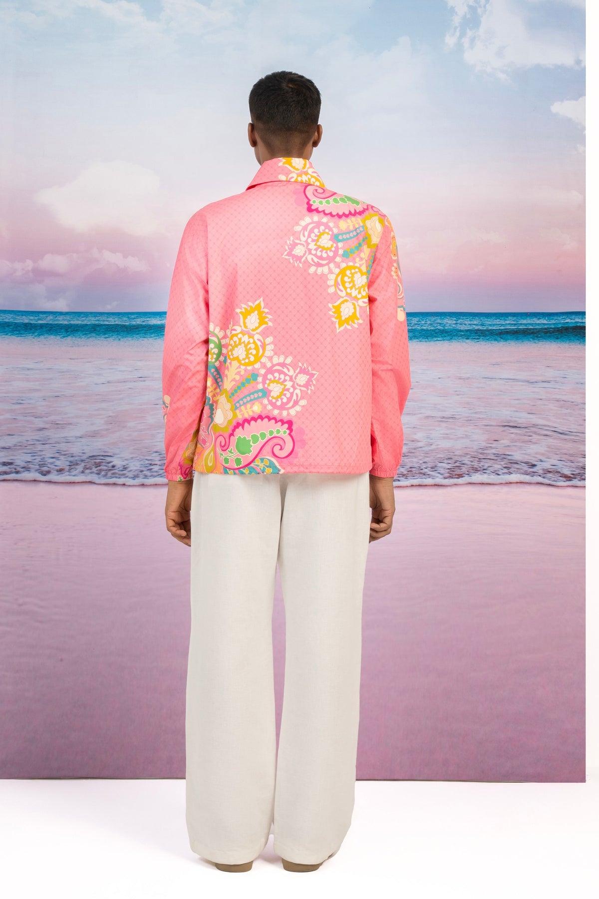 Paisely Pullover Jacket