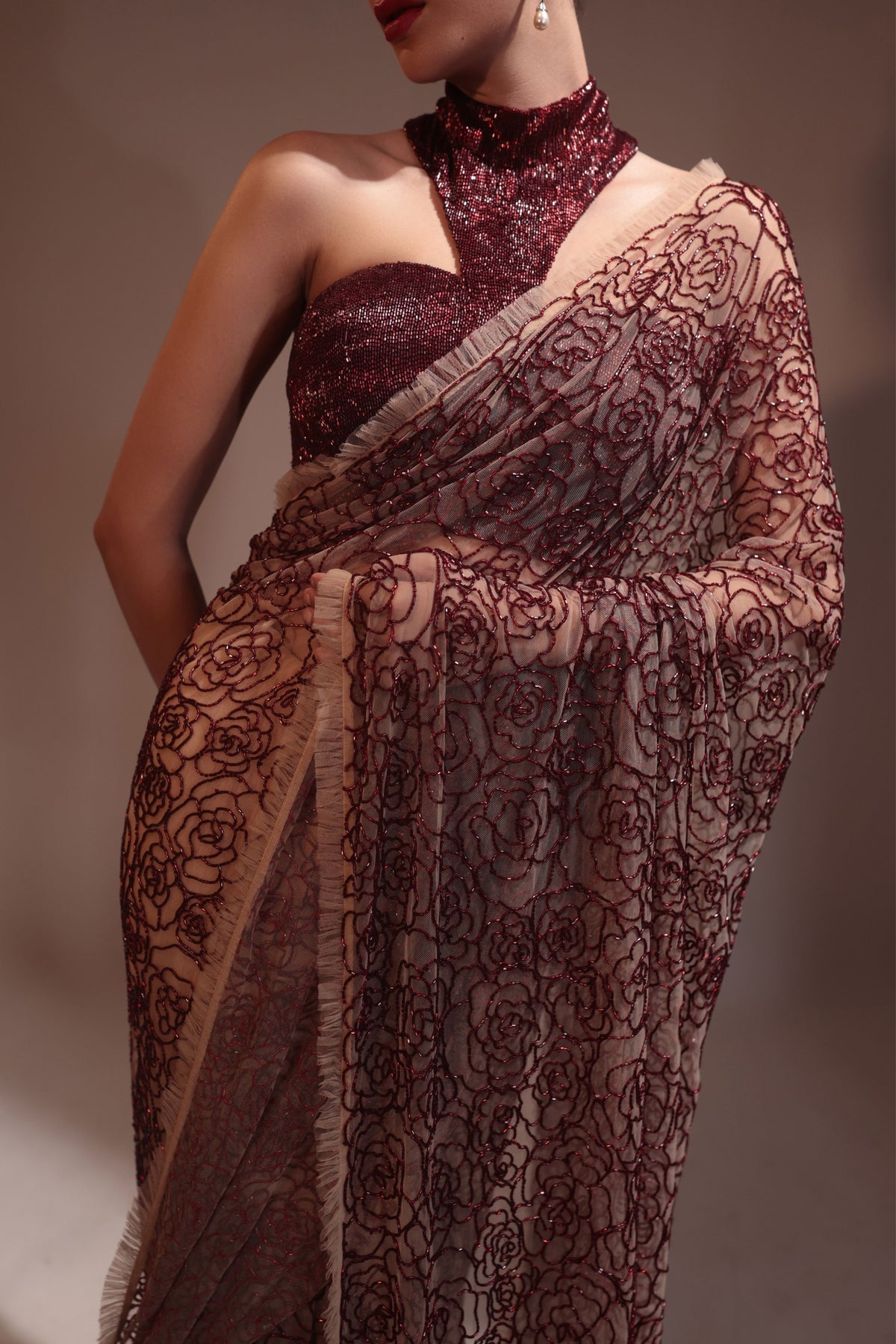 Camellia Saree Set