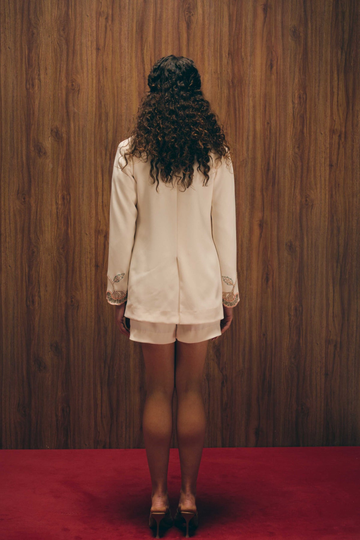 Muscadine Ensemble Shorts Jacket Set