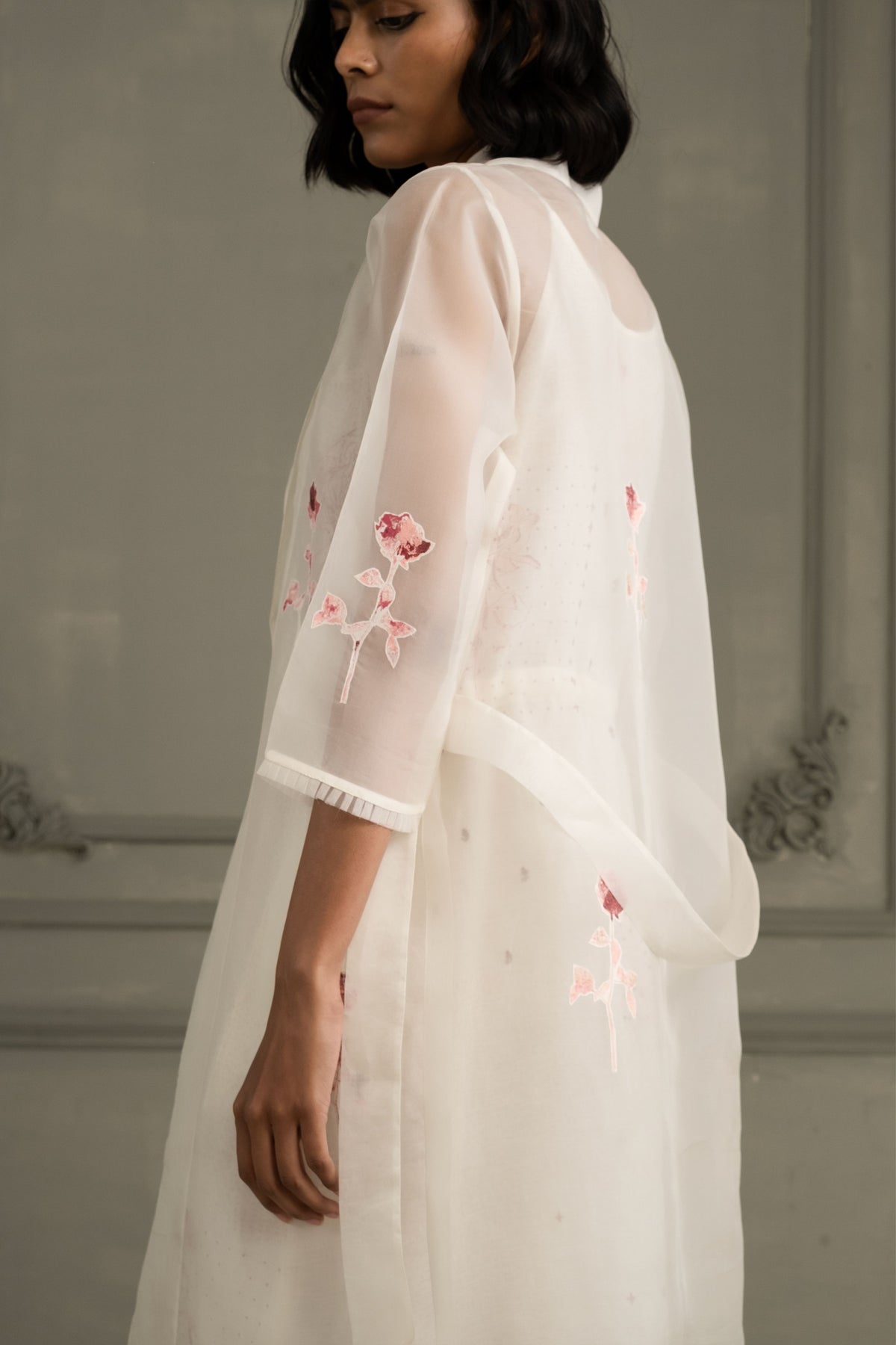Ivory Rose Jacket Dress
